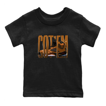5s Archaeo Brown shirts to match jordans Wiggling Gotem sneaker match tees Air Jordan 5 Archaeo Brown match shoes to clothes SNRT Sneaker Tees Youth Baby Black 2 tee