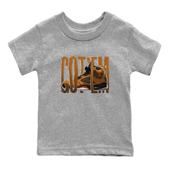 5s Archaeo Brown shirts to match jordans Wiggling Gotem sneaker match tees Air Jordan 5 Archaeo Brown match shoes to clothes SNRT Sneaker Tees Youth Baby Heather Grey 2 tee