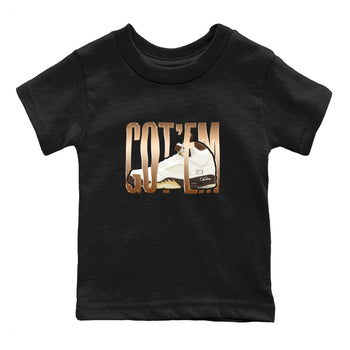 5s Golden Ticket shirts to match jordans Wiggling Gotem best t shirts to wear with jordans Air Jordan 5 Golden Ticket match shoes to clothes SNRT Sneaker Tees Youth Baby Black 2 tee