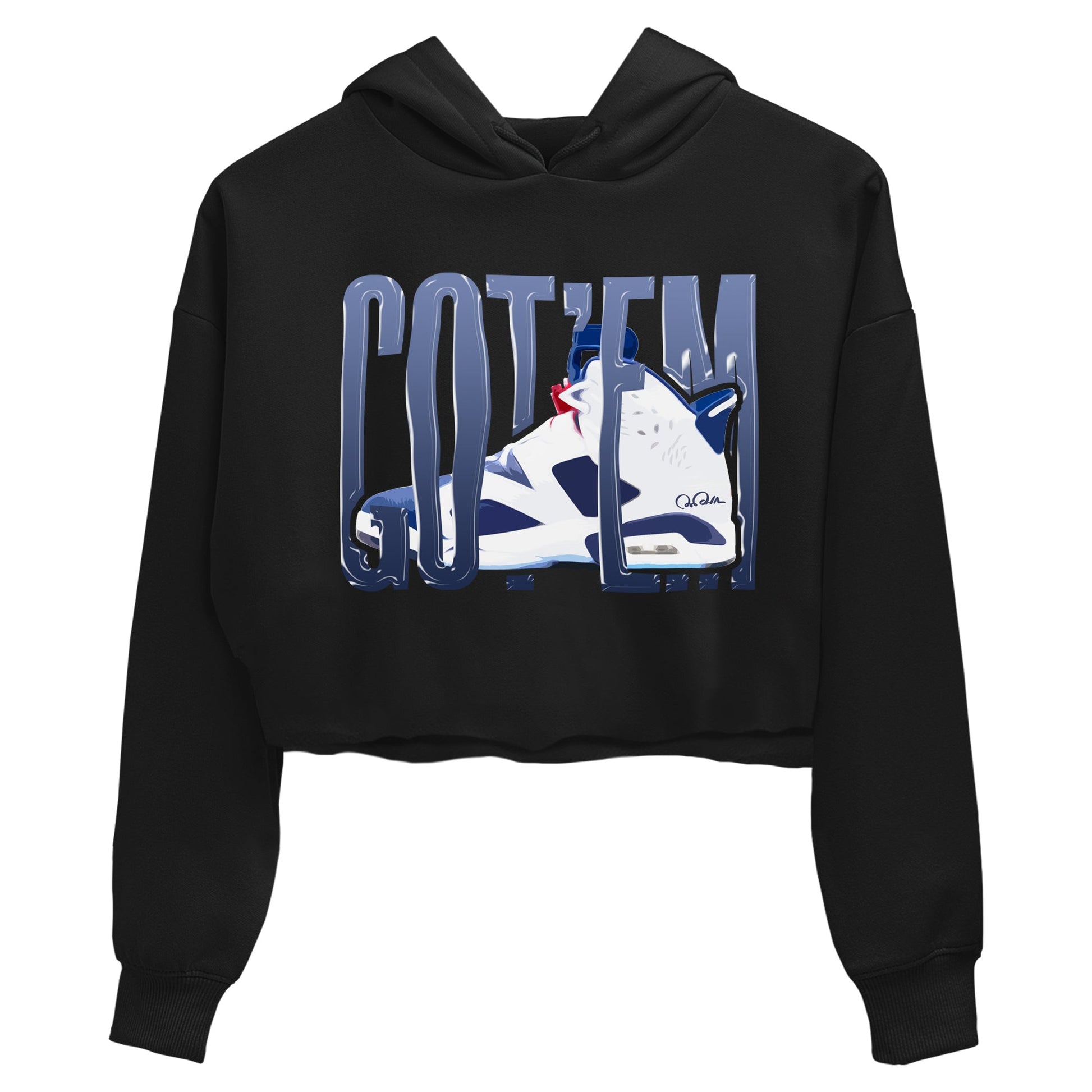 6s White And Midnight Navy shirts to match jordans Wiggling Gotem sneaker match tees Air Jordan 6 White And Midnight Navy SNRT Sneaker Tees streetwear brand Black 2 crop tee