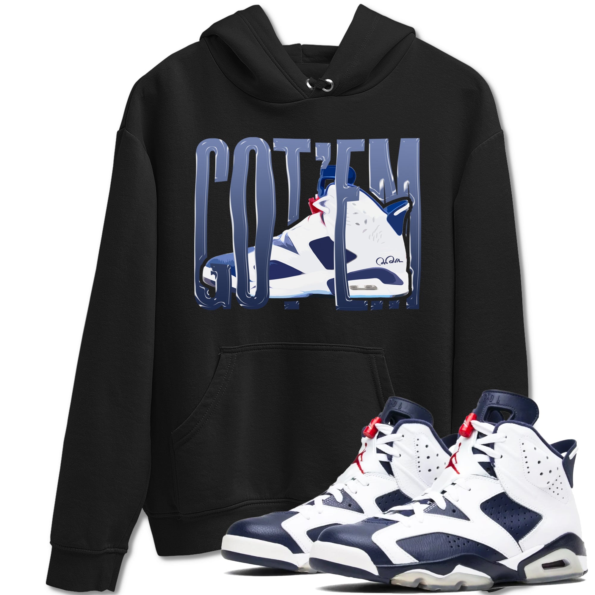 6s White And Midnight Navy shirts to match jordans Wiggling Gotem sneaker match tees Air Jordan 6 White And Midnight Navy SNRT Sneaker Tees streetwear brand Black 1 unisex cotton tee