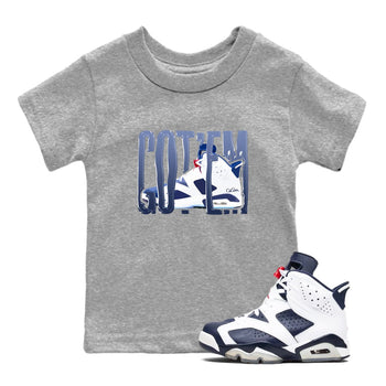 6s White And Midnight Navy shirts to match jordans Wiggling Gotem sneaker match tees Air Jordan 6 White And Midnight Navy SNRT Sneaker Tees streetwear brand Baby and Youth Heather Grey 1 cotton tee