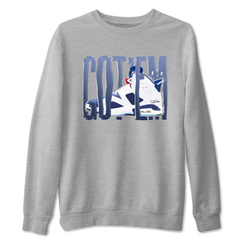 6s White And Midnight Navy shirts to match jordans Wiggling Gotem sneaker match tees Air Jordan 6 White And Midnight Navy SNRT Sneaker Tees streetwear brand Heather Grey 2 unisex cotton tee