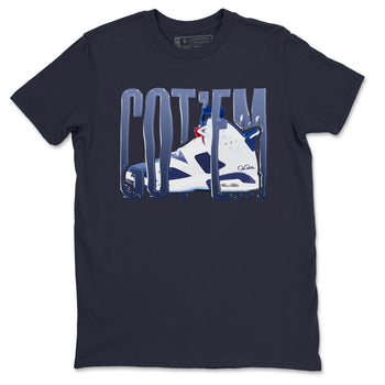 6s White And Midnight Navy shirts to match jordans Wiggling Gotem sneaker match tees Air Jordan 6 White And Midnight Navy SNRT Sneaker Tees streetwear brand Navy 2 unisex cotton tee