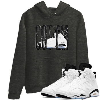 AJ6 White Black shirts to match jordans Wiggling Gotem sneaker match tees Air Jordan 6 White Black SNRT Sneaker Tees streetwear brand Charcoal Heather 1 unisex cotton tee