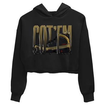 9s Olive shirts to match jordans Wiggling Gotem sneaker match tees Air Jordan 9 Olive match shoes to clothes SNRT Sneaker Tees unisex cotton Black 2 crop tee
