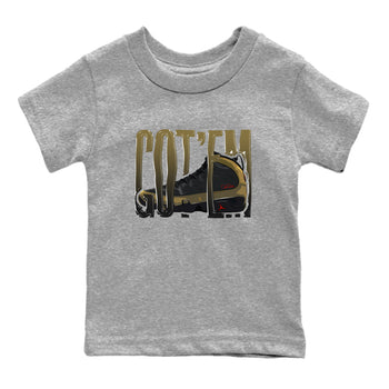 9s Olive shirts to match jordans Wiggling Gotem sneaker match tees Air Jordan 9 Olive match shoes to clothes SNRT Sneaker Tees Youth Baby Heather Grey 2 tee