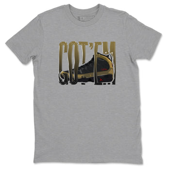 9s Olive shirts to match jordans Wiggling Gotem sneaker match tees Air Jordan 9 Olive match shoes to clothes SNRT Sneaker Tees unisex cotton Heather Grey 2 shirts