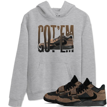 Jordan Jumpman Jack TR Travis Scott Dark Mocha shirts to match jordans Wiggling Gotem sneaker match tees Jordan Jumpman Jack Travis Scott Dark Mocha match shoes to clothes SNRT Sneaker Tees unisex cotton Heather Grey 1 shirts
