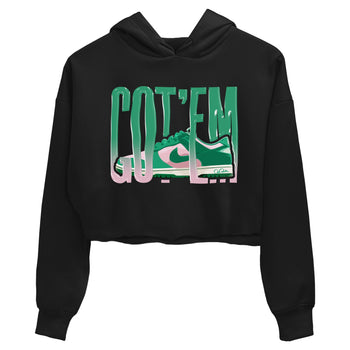 Dunk Low Medium Soft Pink Malachite shirt to match jordans Wiggling Gotem sneaker tees Dunk Medium Soft Pink Malachite SNRT Sneaker Release Tees Black 2 crop length shirt