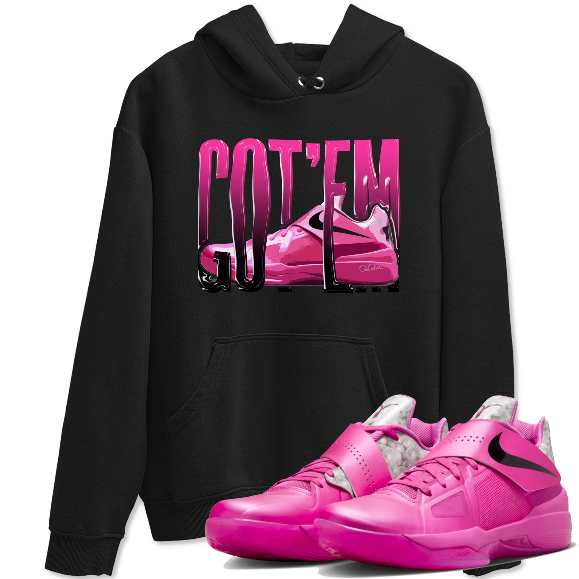 KD 4 Aunt Pearl shirts to match jordans Wiggling Gotem graphic tees KD 4 Aunt Pearl t shirts to match sneakers SNRT Sneaker Tees unisex cotton Black 1 shirts