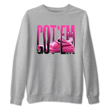 KD 4 Aunt Pearl shirts to match jordans Wiggling Gotem graphic tees KD 4 Aunt Pearl t shirts to match sneakers SNRT Sneaker Tees unisex cotton Heather Grey 2 shirts