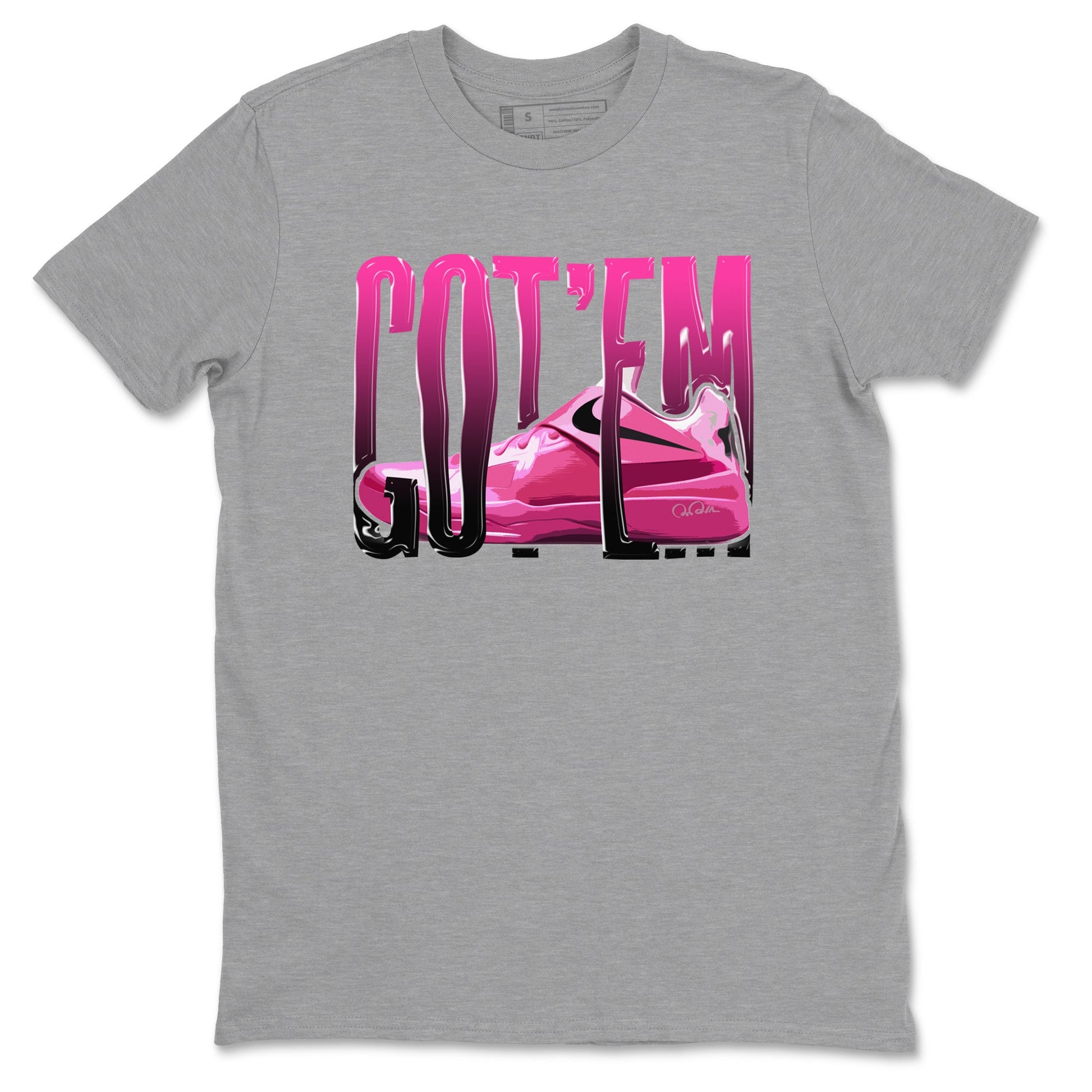 KD 4 Aunt Pearl shirts to match jordans Wiggling Gotem graphic tees KD 4 Aunt Pearl t shirts to match sneakers SNRT Sneaker Tees unisex cotton Heather Grey 2 shirts