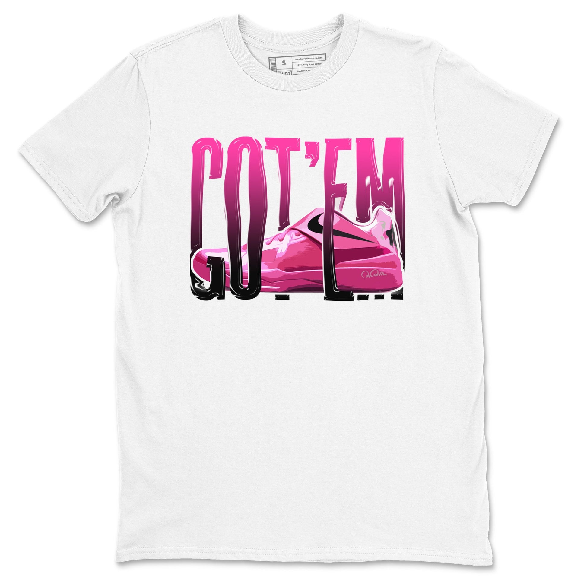 KD 4 Aunt Pearl shirts to match jordans Wiggling Gotem graphic tees KD 4 Aunt Pearl t shirts to match sneakers SNRT Sneaker Tees unisex cotton White 2 shirts