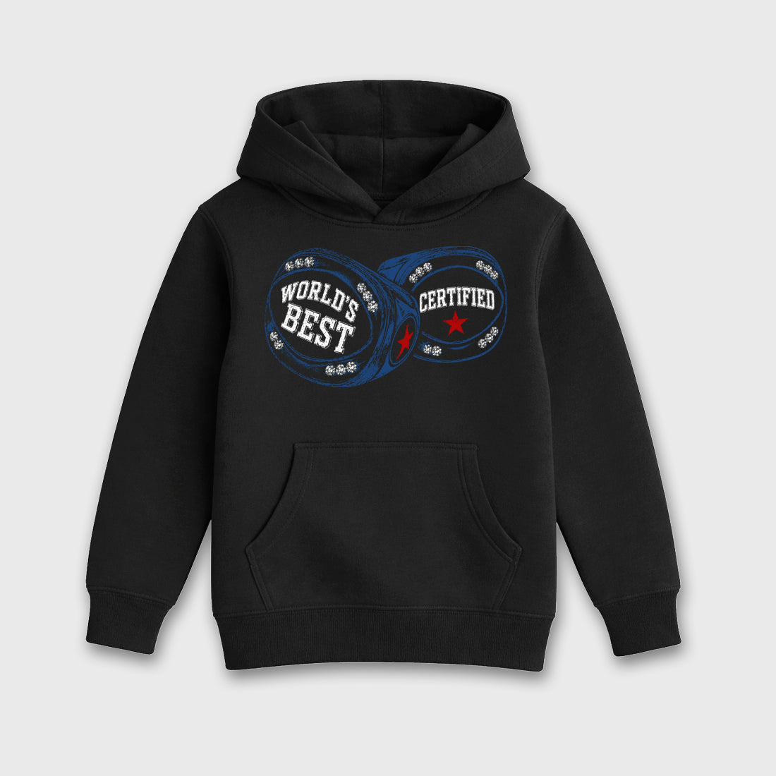World's Best Certified affordable baby and kids t-shirt designed to match the Air Jordan 3 True Blue, featuring coordinated Black 2 options for the perfect little sneakerhead streetwear look.