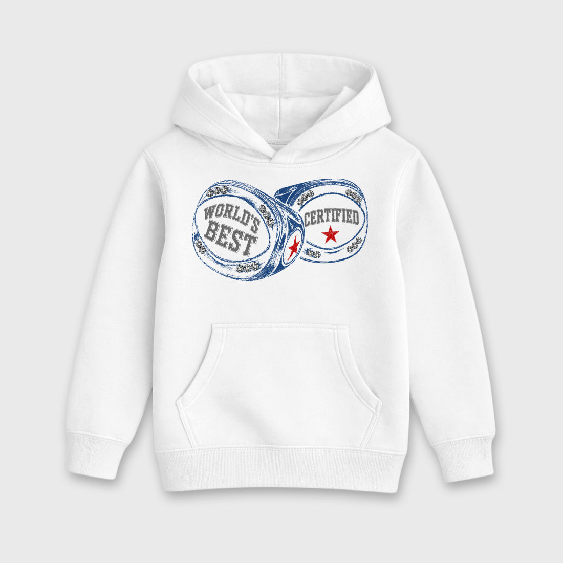 World's Best Certified affordable baby and kids t-shirt designed to match the Air Jordan 3 True Blue, featuring coordinated White 2 options for the perfect little sneakerhead streetwear look.