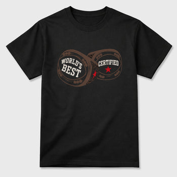 Sneaker match tees – Sneaker Tees To Match Air Jordan 3 World's Best Dad Shoes – World's Best Certified Tee Black 2