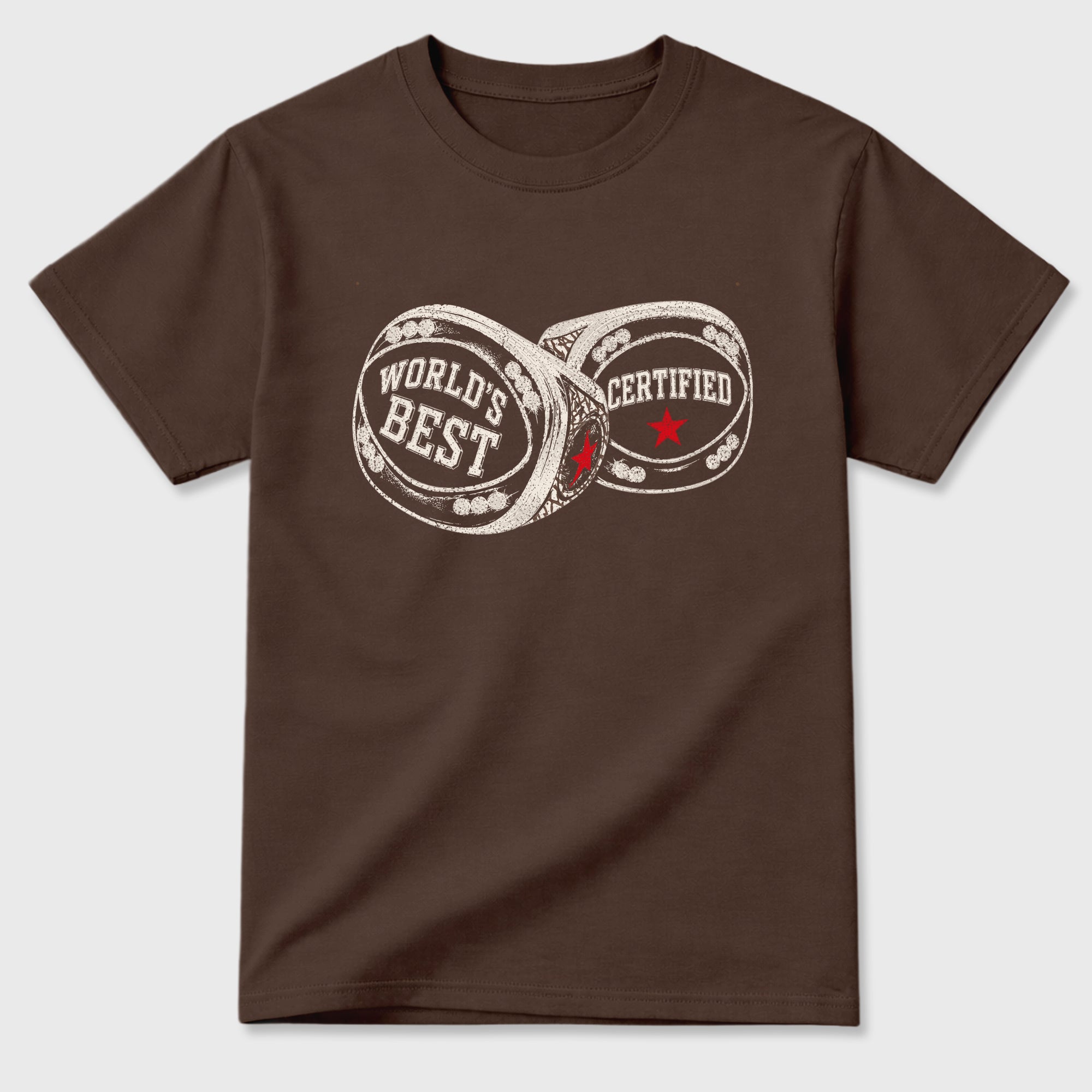 Sneaker match tees – Sneaker Tees To Match Air Jordan 3 World's Best Dad Shoes – World's Best Certified Tee Dark Chocolate 2