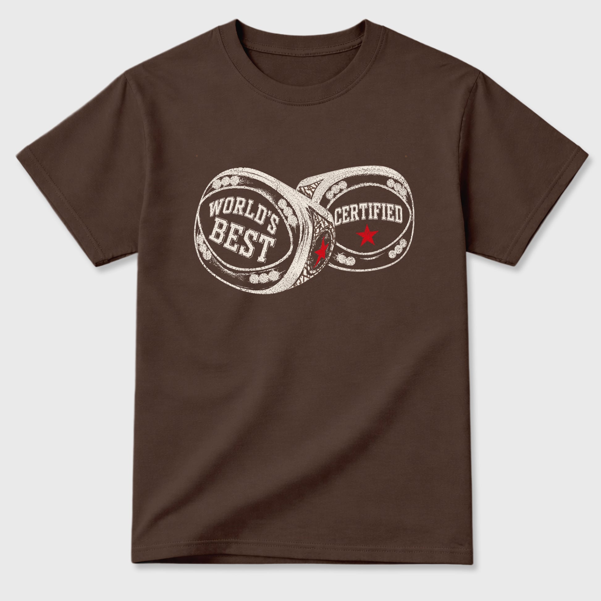 Sneaker match tees – Sneaker Tees To Match Air Jordan 3 World's Best Dad Shoes – World's Best Certified Tee Dark Chocolate 2