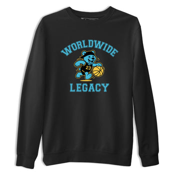 Sneaker Threads – Sneaker Tees To Match Air Jordan 11 Retro Gamma – Worldwide Legacy Graphic Tee Black 2. Perfect for Jordan releases 2025 colorways.