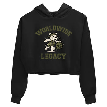 Sneaker Threads – Sneaker Tees To Match Air Jordan 3 Medium Olive – Worldwide Legacy Crop Tee Black 2. Perfect for Jordan releases 2025 colorways.