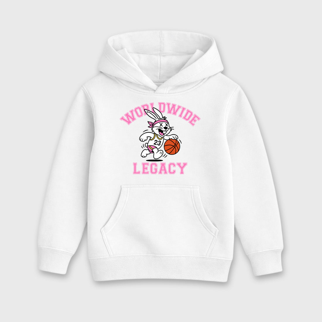 Worldwide Legacy Baby & Kids Graphic Hoodie featuring original artwork designed to match the Air Jordan 4 Comic. White 2 Kids Graphic Sweater.