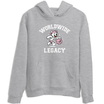 Sneaker Threads – Sneaker Tees To Match Air Jordan 5 Medium Soft Pink – Worldwide Legacy Graphic Tee Heather Grey 2. Perfect for Jordan releases 2025 colorways.