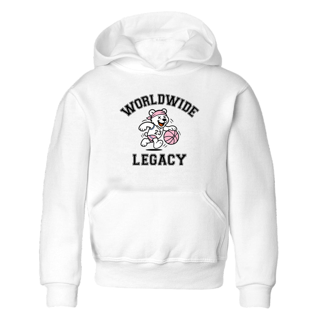 Sneaker Threads – Sneaker Tees To Match Air Jordan 5 Medium Soft Pink – Worldwide Legacy Youth Graphic Tee White 2. Perfect for Jordan releases 2025 colorways.