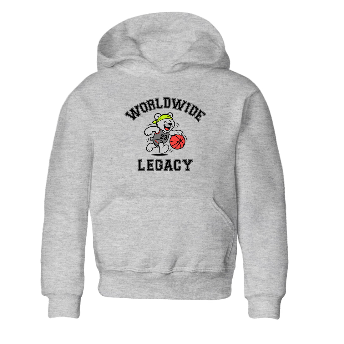Sneaker Threads – Sneaker Tees To Match Air Max 90 Spruce Aura and Ghost Green – Worldwide Legacy Youth Graphic Tee Heather Grey 2. Perfect for Jordan releases 2025 colorways.