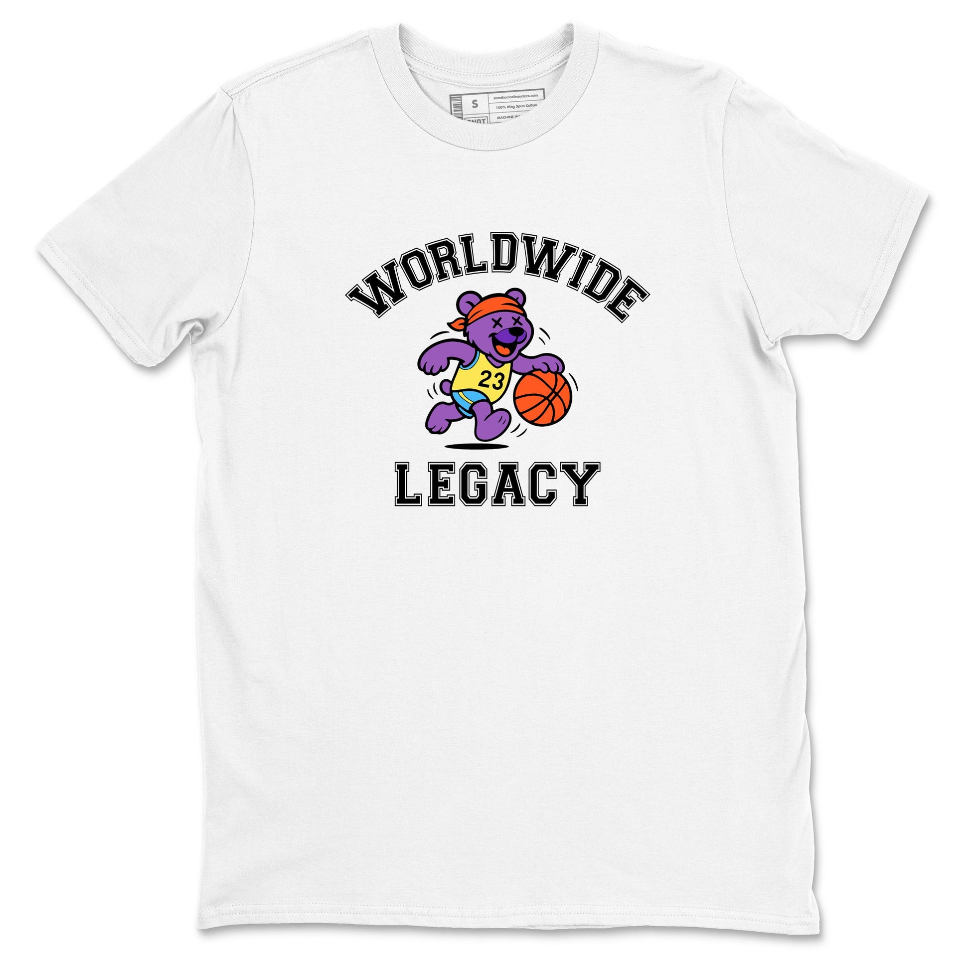 Sneaker Threads – Sneaker Tees To Match New Balance 9060 Prism Purple – Worldwide Legacy Graphic Tee White 2. Perfect for Jordan releases 2025 colorways.