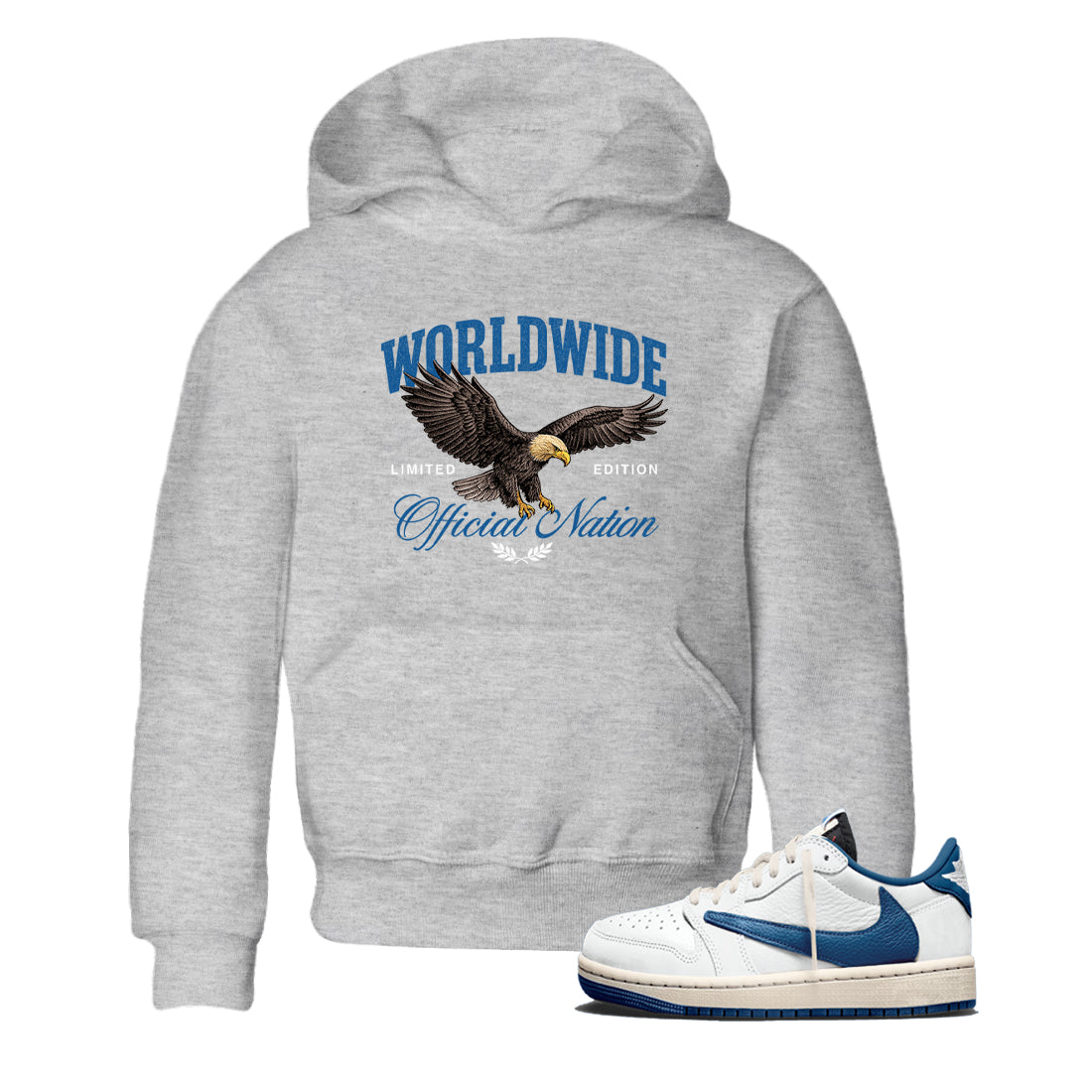 Worldwide Official Nation SNRT Sneaker Tees Kids - Air Jordan 1 Low Travis Scott Fragment - SNRT Sneaker T-shirts