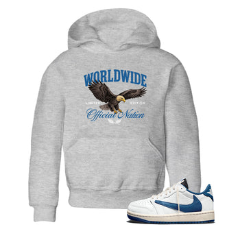 Worldwide Official Nation SNRT Sneaker Tees Kids - Air Jordan 1 Low Travis Scott Fragment - SNRT Sneaker T-shirts