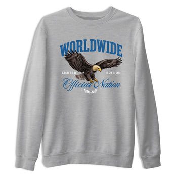 Sneaker match tees – Sneaker Tees To Match Air Jordan 1 Travis Scott Fragment Shoes – Worldwide Official Nation Tee Heather Grey 2