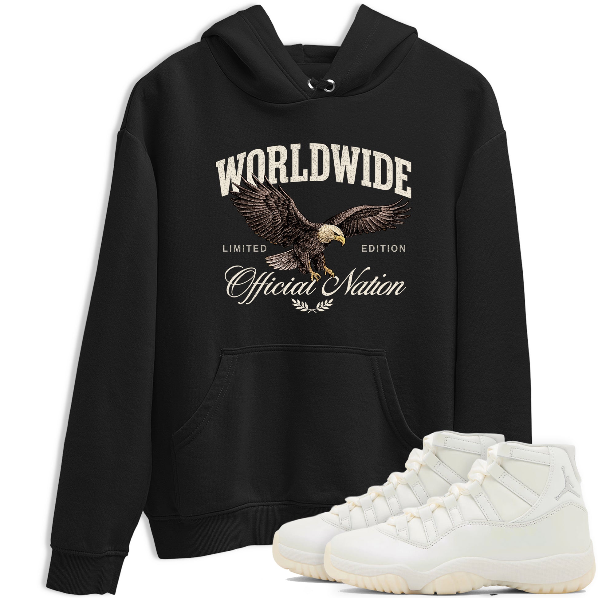 Worldwide Official Nation SNRT Sneaker Tees - Air Jordan 11 Pearl - SNRT Sneaker T-shirts