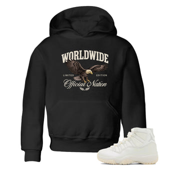 Worldwide Official Nation SNRT Sneaker Tees Kids - Air Jordan 11 Pearl - SNRT Sneaker T-shirts