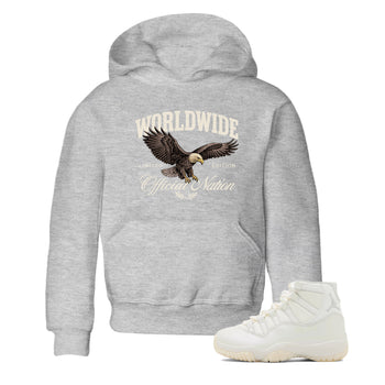 Worldwide Official Nation SNRT Sneaker Tees Kids - Air Jordan 11 Pearl - SNRT Sneaker T-shirts