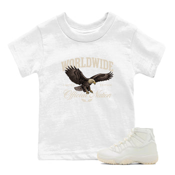 Worldwide Official Nation SNRT Sneaker Tees Kids - Air Jordan 11 Pearl - SNRT Sneaker T-shirts
