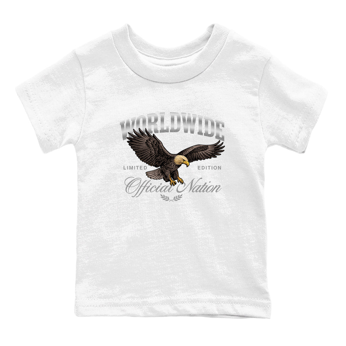 Sneaker match tees – Sneaker Tees To Match Air Jordan 11 Grand Finale Shoes – Worldwide Official Nation Kids T-Shirt White 2