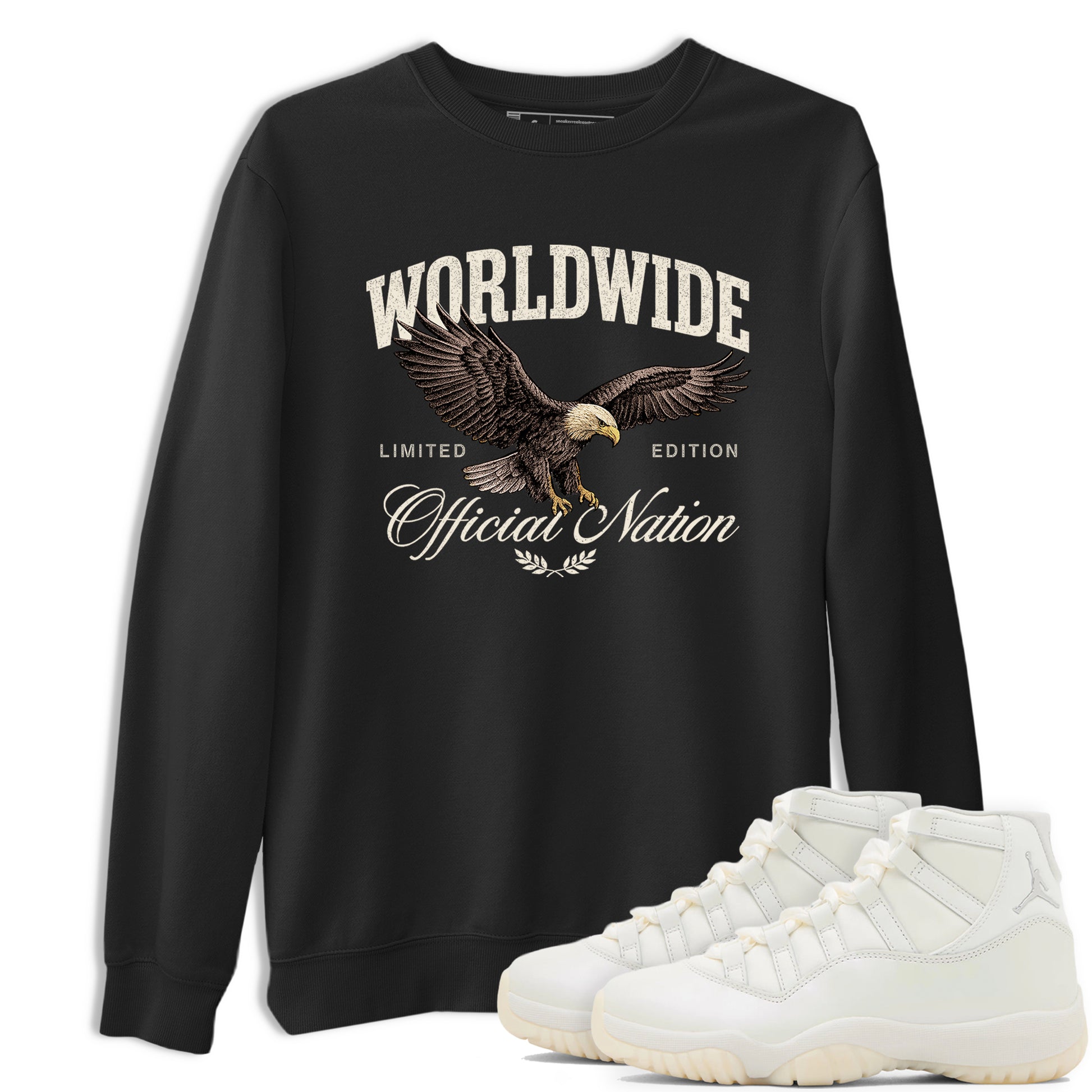 Worldwide Official Nation SNRT Sneaker Tees - Air Jordan 11 Pearl - SNRT Sneaker T-shirts