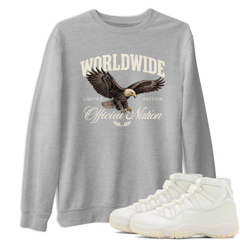 Worldwide Official Nation SNRT Sneaker Tees - Air Jordan 11 Pearl - SNRT Sneaker T-shirts