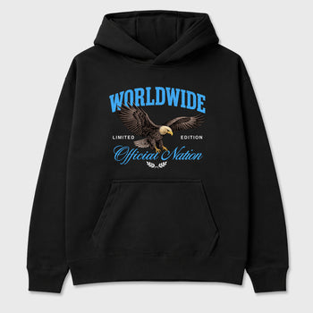 Sneaker match tees – Sneaker Tees To Match Air Jordan 14 University Blue Shoes – Worldwide Official Nation Tee Black 2