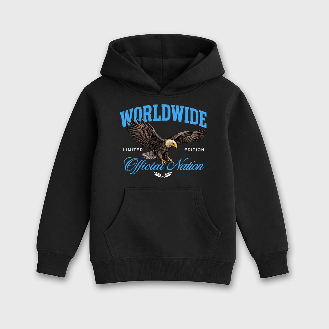 Sneaker match tees – Sneaker Tees To Match Air Jordan 14 University Blue Shoes – Worldwide Official Nation Kids T-Shirt Black 2