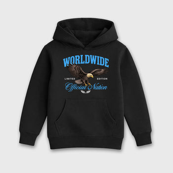 Sneaker match tees – Sneaker Tees To Match Air Jordan 14 University Blue Shoes – Worldwide Official Nation Kids T-Shirt Black 2