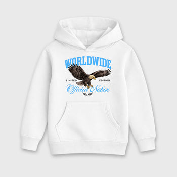 Sneaker match tees – Sneaker Tees To Match Air Jordan 14 University Blue Shoes – Worldwide Official Nation Kids T-Shirt White 2