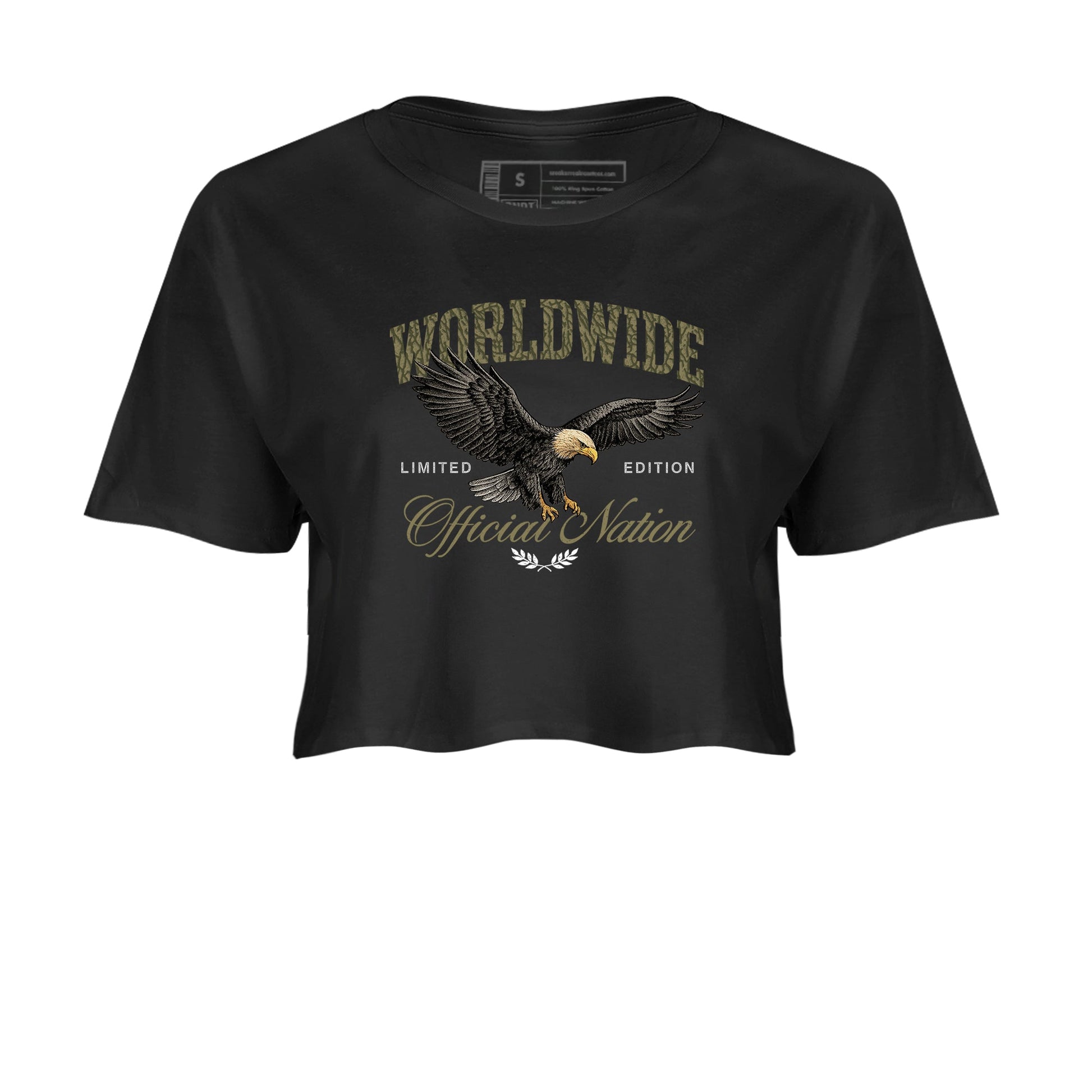 Sneaker Threads – Sneaker Threads To Match Air Jordan 3 Family Affair Shoes – Worldwide Official Nation Crop T-Shirt Black 2