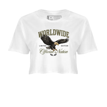 Sneaker Threads – Sneaker Threads To Match Air Jordan 3 Family Affair Shoes – Worldwide Official Nation Crop T-Shirt White 2