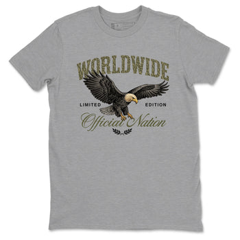 Sneaker Threads – Sneaker Threads To Match Air Jordan 3 Family Affair Shoes – Worldwide Official Nation Tee Heather Grey 2