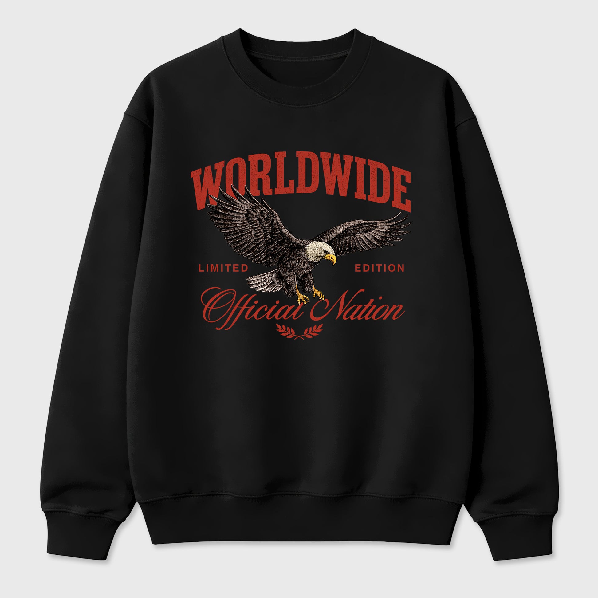Worldwide Official Nation Graphic T-Shirt sneaker match tee designed for the Air Jordan 4 Brick After Brick, featuring coordinated color options for a perfect streetwear match. Black 2 shirt.