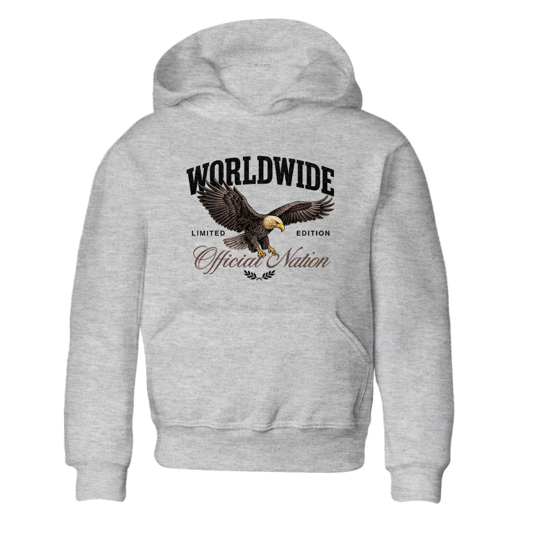 Sneaker match tees – Sneaker Tees To Match Air Jordan 4 Cave Stone Shoes – Worldwide Official Nation Kids T-Shirt Heather Grey 2