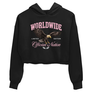 Sneaker match tees – Sneaker Tees To Match Air Jordan 5 Medium Soft Pink Shoes – Worldwide Official Nation Crop T-Shirt Black 2